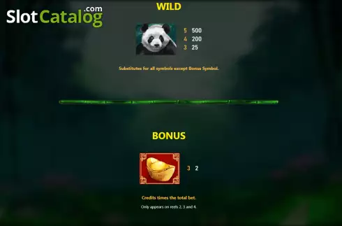 Οθόνη6. Wild Panda (Royal Slot Gaming) Κουλοχέρης