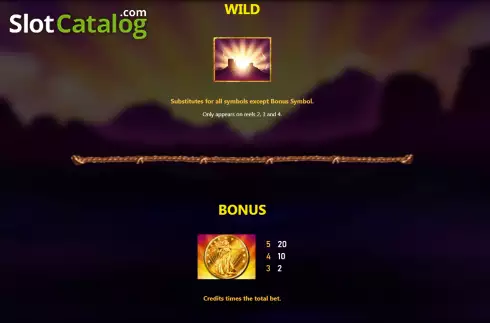 Οθόνη5. Buffalo (Royal Slot Gaming) Κουλοχέρης