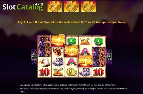 Οθόνη7. Buffalo (Royal Slot Gaming) Κουλοχέρης