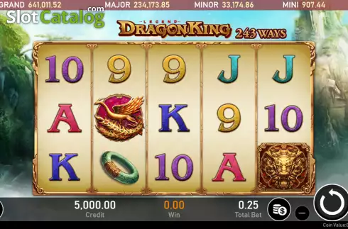 Οθόνη2. Dragon King (Royal Slot Gaming) Κουλοχέρης 