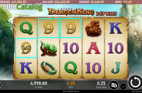 Οθόνη3. Dragon King (Royal Slot Gaming) Κουλοχέρης 