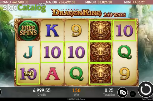 Οθόνη4. Dragon King (Royal Slot Gaming) Κουλοχέρης 