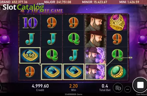 Οθόνη4. Magic Gem Κουλοχέρης