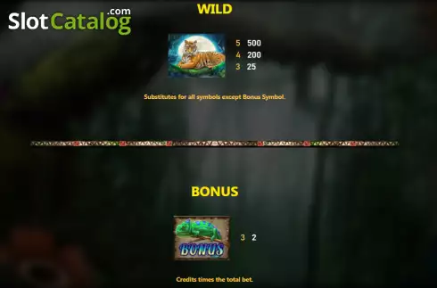 Οθόνη5. Jungle (Royal Slot Gaming) Κουλοχέρης