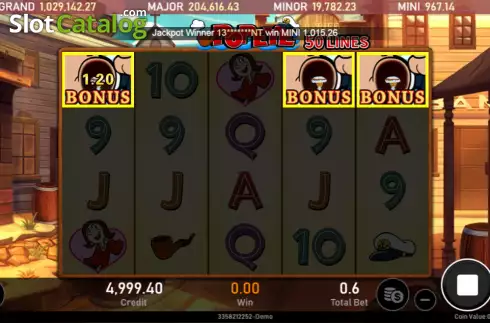 Οθόνη4. Popeye (Royal Slot Gaming) Κουλοχέρης