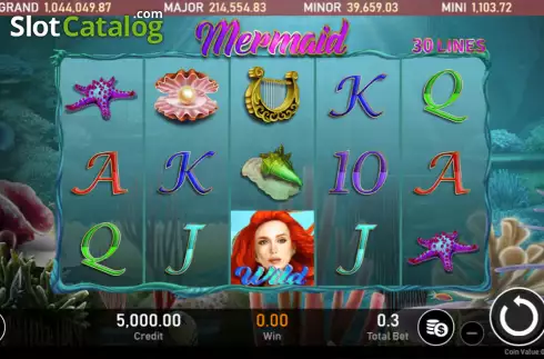 Οθόνη2. Mermaid (Royal Slot Gaming) Κουλοχέρης 