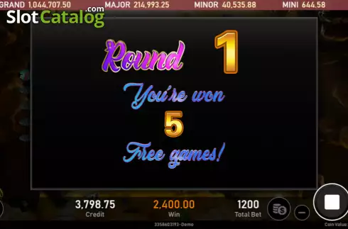 Οθόνη5. Mermaid (Royal Slot Gaming) Κουλοχέρης 