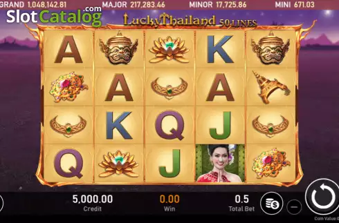 Οθόνη2. Lucky Thailand Κουλοχέρης