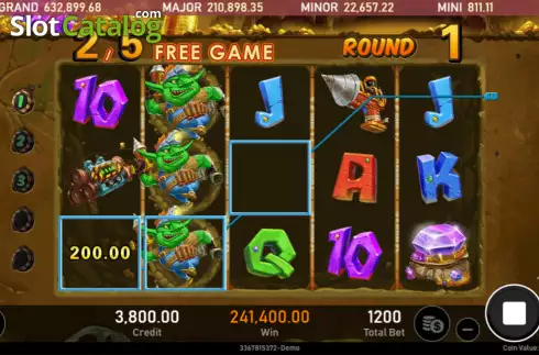 Οθόνη3. Goblin Miner Κουλοχέρης