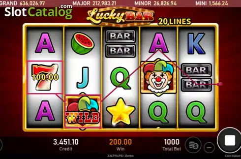 Οθόνη5. Lucky Bar Κουλοχέρης 