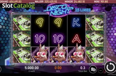 Οθόνη2. Disco Night (Royal Slot Gaming) Κουλοχέρης 