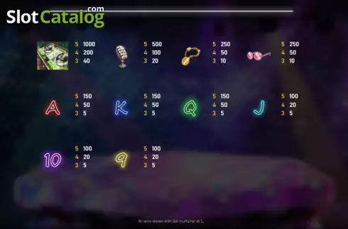 Οθόνη7. Disco Night (Royal Slot Gaming) Κουλοχέρης 