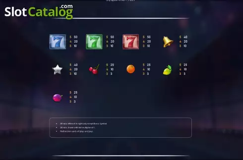 Οθόνη7. Sevens High (Royal Slot Gaming) Κουλοχέρης