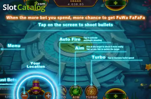 Οθόνη3. Fuwa Fishing (Royal Slot Gaming) Κουλοχέρης