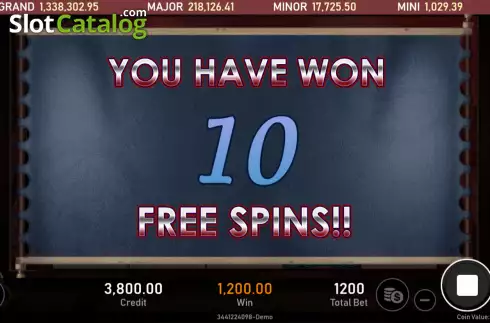 Οθόνη5. Ninja (Royal Slot Gaming) Κουλοχέρης