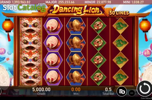 Οθόνη2. Dancing Lion Κουλοχέρης 
