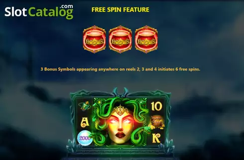 Οθόνη9. Medusa (Royal Slot Gaming) Κουλοχέρης 