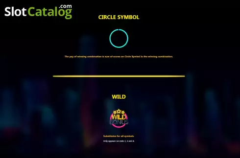 Οθόνη7. Neon Circle Κουλοχέρης 