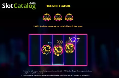 Οθόνη8. Neon Circle Κουλοχέρης 
