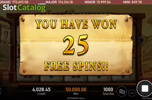 Οθόνη4. Cowboy (Royal Slot Gaming) Κουλοχέρης 