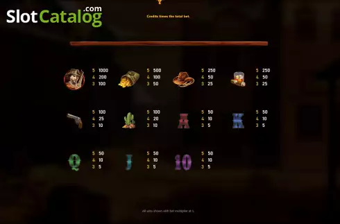 Οθόνη7. Cowboy (Royal Slot Gaming) Κουλοχέρης 