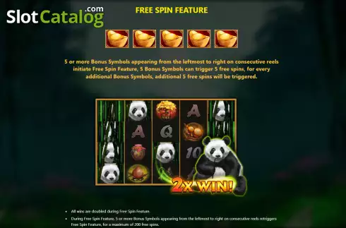 Οθόνη8. Mystery Panda Κουλοχέρης