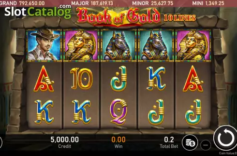 Οθόνη2. Book Of Gold (Royal Slot Gaming) Κουλοχέρης 