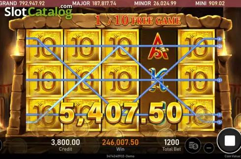 Οθόνη4. Book Of Gold (Royal Slot Gaming) Κουλοχέρης 