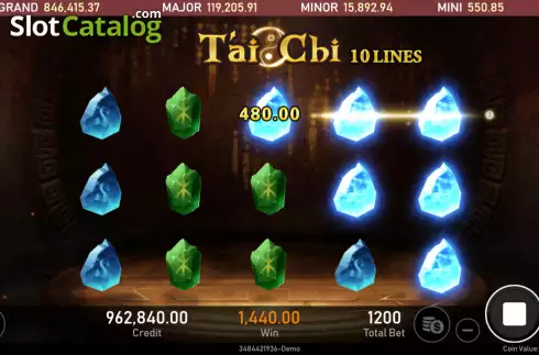 Οθόνη3. Tai Chi (Royal Slot Gaming) Κουλοχέρης
