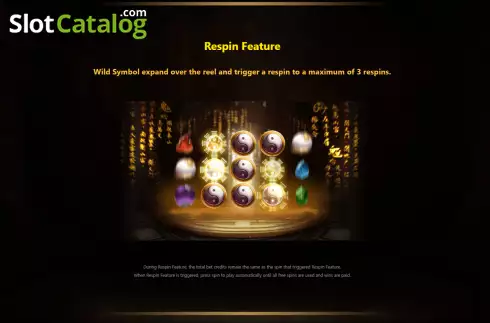Οθόνη7. Tai Chi (Royal Slot Gaming) Κουλοχέρης