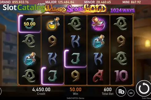 Οθόνη3. WizardStoreGold Κουλοχέρης