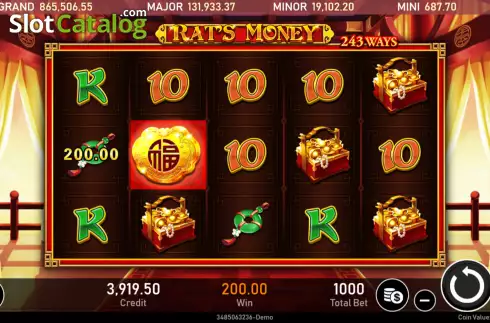 Οθόνη4. Rats Money Κουλοχέρης