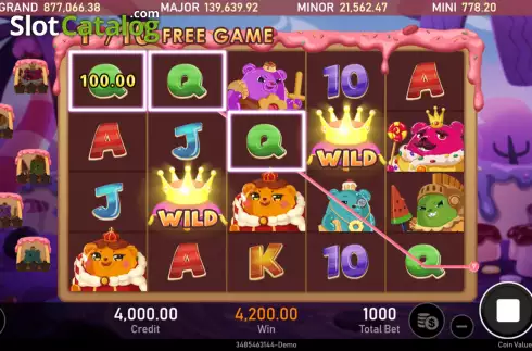 Οθόνη3. Bear Kingdom Κουλοχέρης