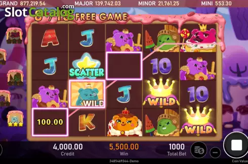 Οθόνη4. Bear Kingdom Κουλοχέρης
