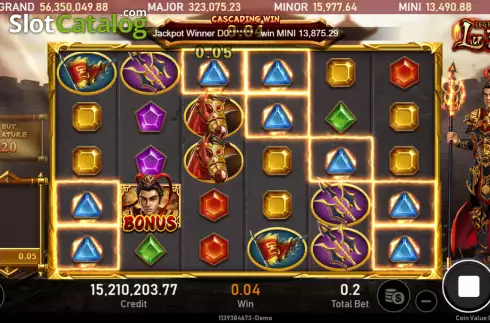 Οθόνη3. Legend of Lu Bu Κουλοχέρης