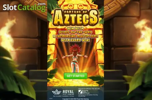 Οθόνη2. Fortune of Aztecs Κουλοχέρης