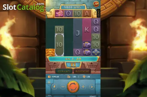 Οθόνη4. Fortune of Aztecs Κουλοχέρης