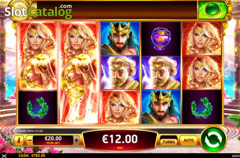 Οθόνη5. Quest of Gods Κουλοχέρης