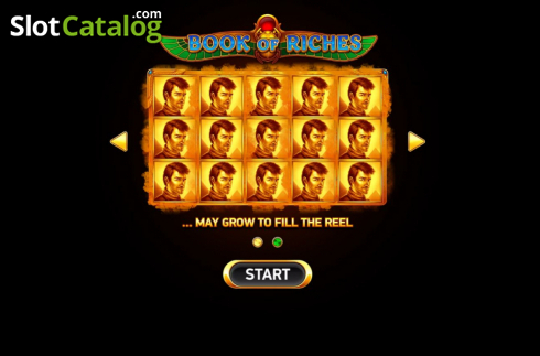 Οθόνη2. Book of Riches Deluxe Κουλοχέρης 