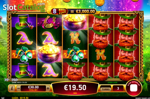 Οθόνη4. Shake Shake Leprechaun Κουλοχέρης 