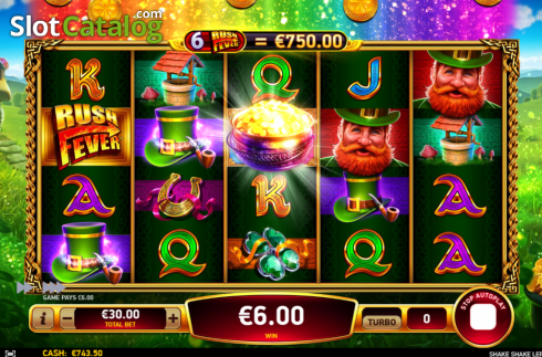 Οθόνη6. Shake Shake Leprechaun Κουλοχέρης 