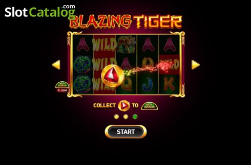 Οθόνη2. Blazing Tiger Κουλοχέρης