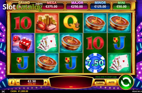 Οθόνη2. Vegas No Limit Wins Κουλοχέρης