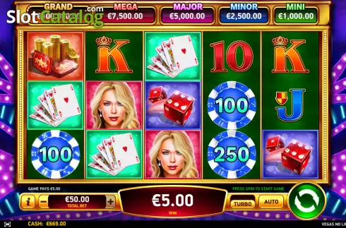 Οθόνη4. Vegas No Limit Wins Κουλοχέρης