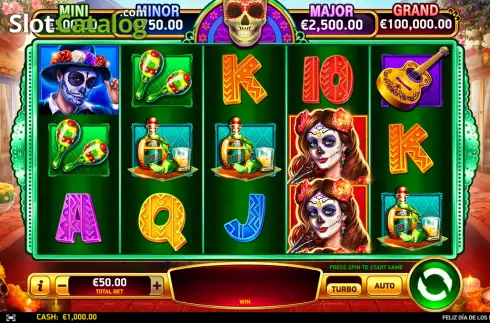 Οθόνη2. Dia De Los Muertos (Ruby Play) Κουλοχέρης