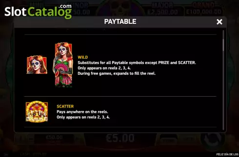 Οθόνη5. Dia De Los Muertos (Ruby Play) Κουλοχέρης