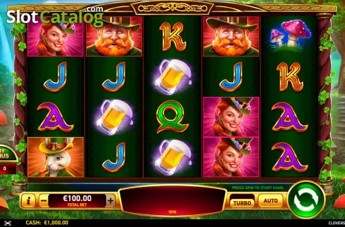 Οθόνη2. Clovers of Luck Κουλοχέρης