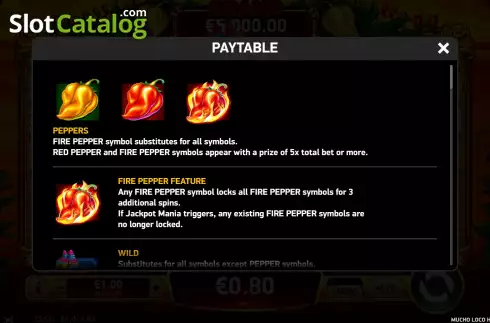 Οθόνη7. Mucho Loco Habanero Κουλοχέρης