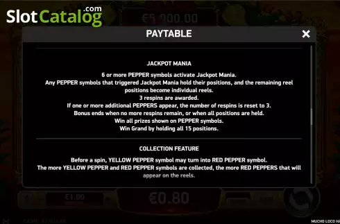 Οθόνη8. Mucho Loco Habanero Κουλοχέρης