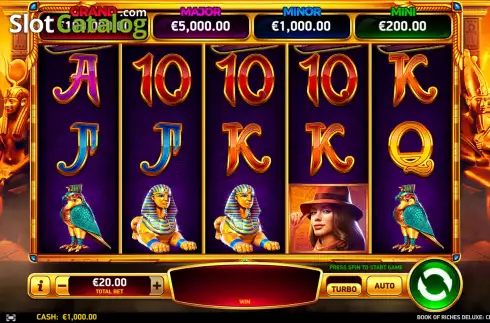 Οθόνη2. Book of Riches Deluxe Chapter 2 Κουλοχέρης 